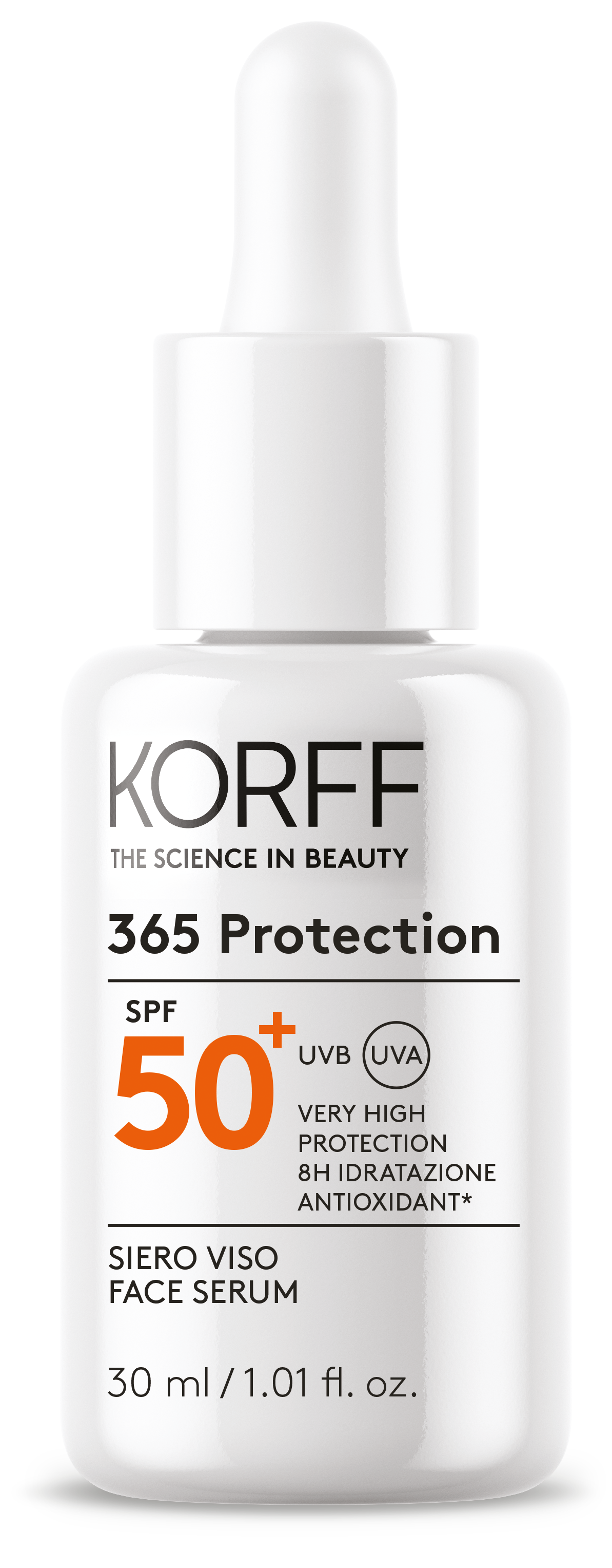 KORFF 365 PROTECTION FACE SERUM SPF50+ Sunscreen facial serum for all skin types 30 ml/K78V00300
