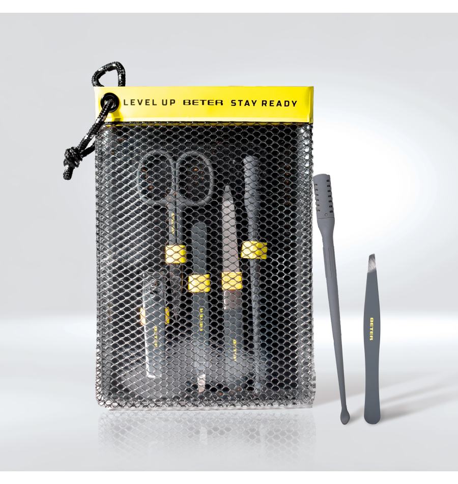 BETER TRAVEL SET NAILS LEMON Комплект за маникюр жълт/11017