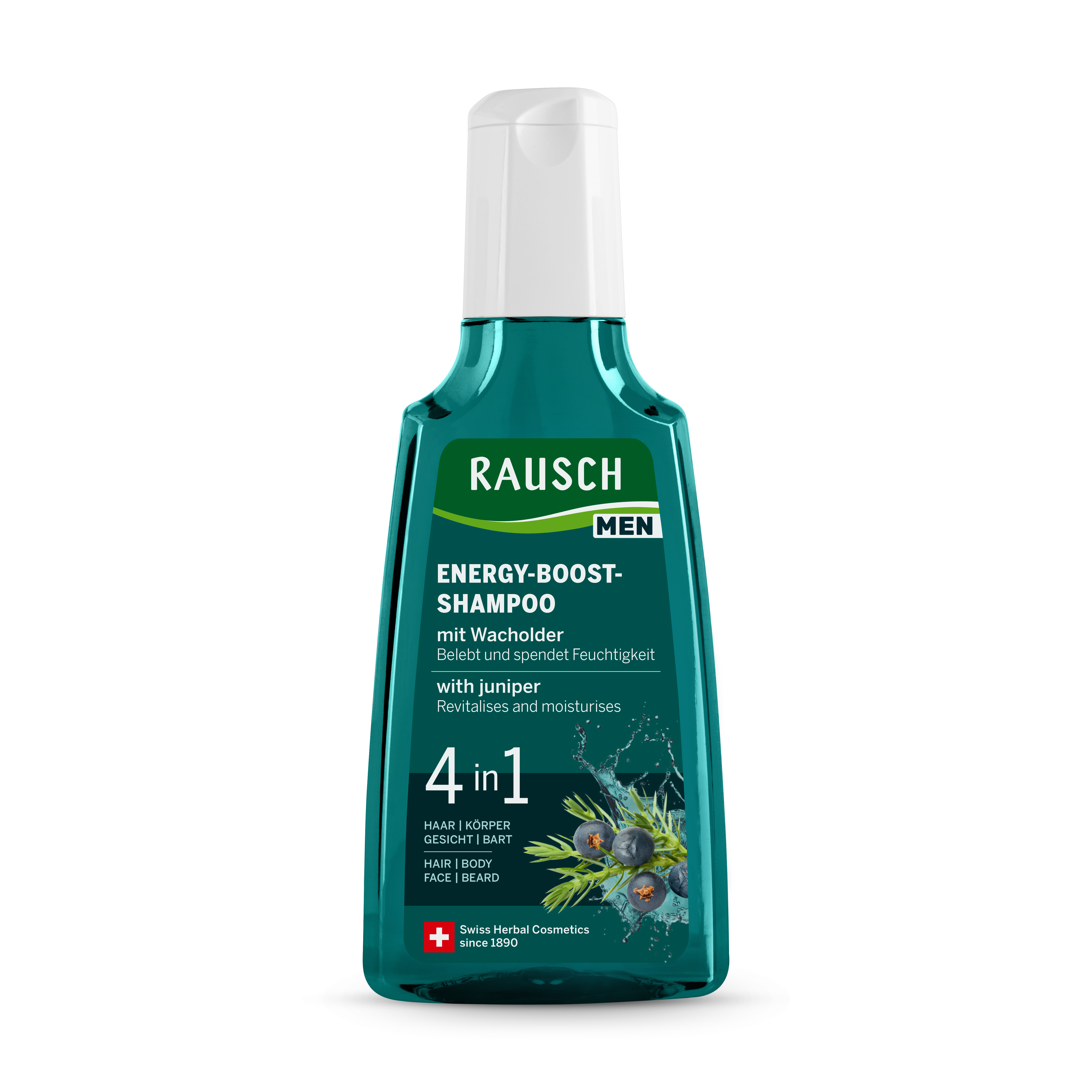 RAUSCH ENERGY BOOST 4 in 1-Energizing shampoo for men 200 ml/11575
