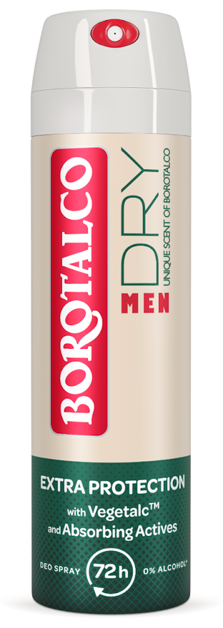 BOROTALCO MEN ORIGINAL Dry дезодорант спрей Оригинал 150ml