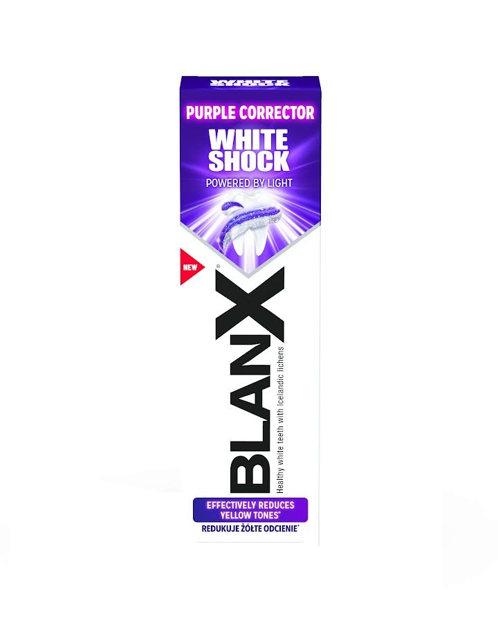 BLANX Toothpaste WHITE SHOCK PURPLE 75ml