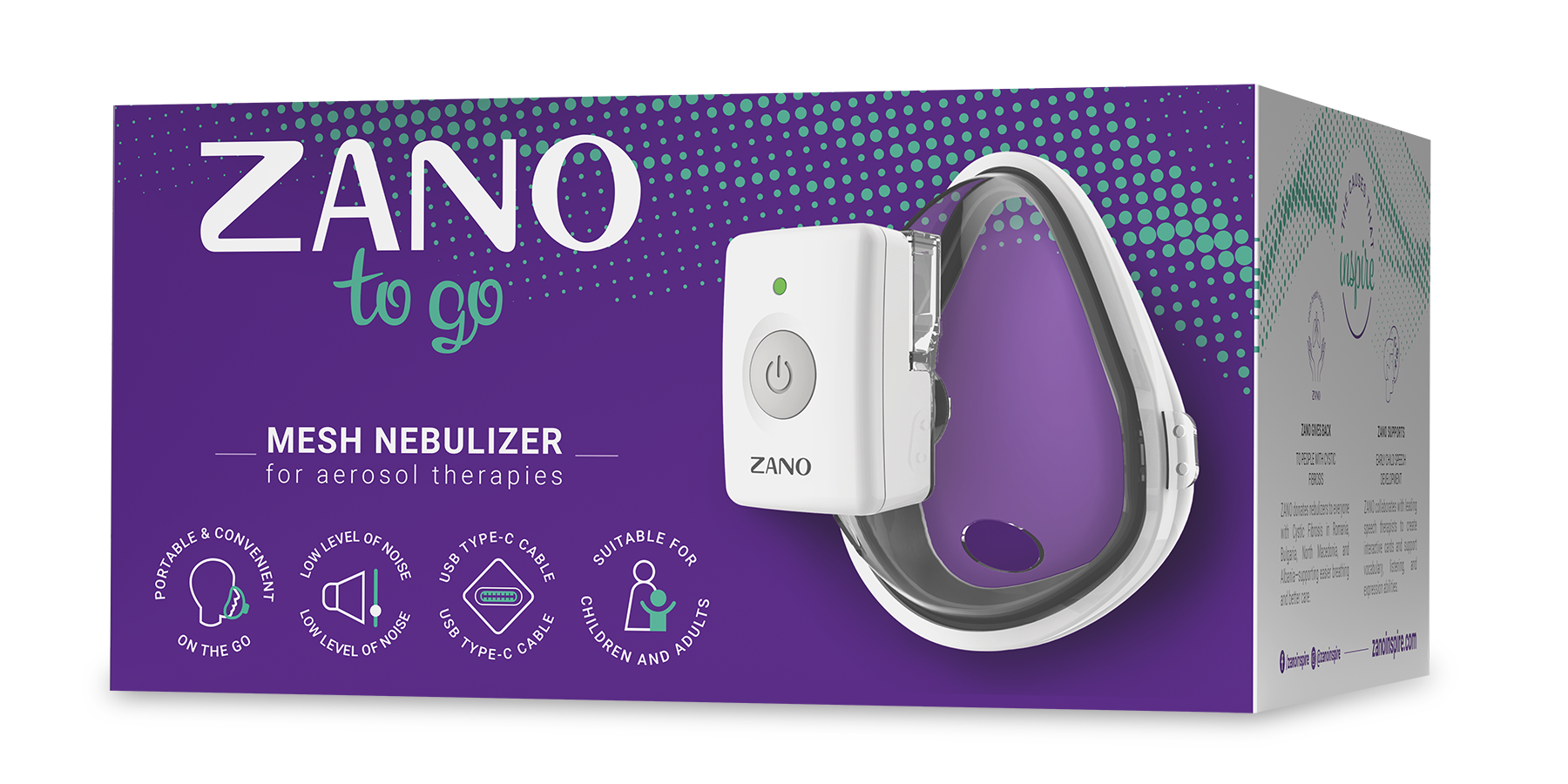 ZANO TO GO меш инхалатор