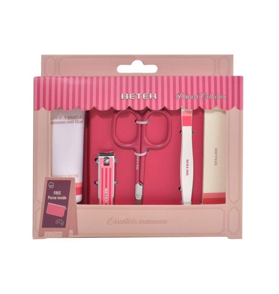 BETER PROMO ESSENTIELS MANICURE SET-Manicure set + hand cream/11015