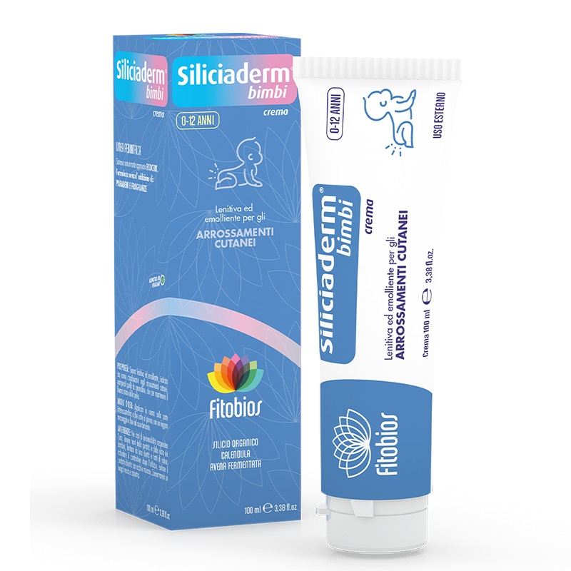 FITOBIOS SILICIADERM BIMBI (soothing and softening body cream) x 100 ml