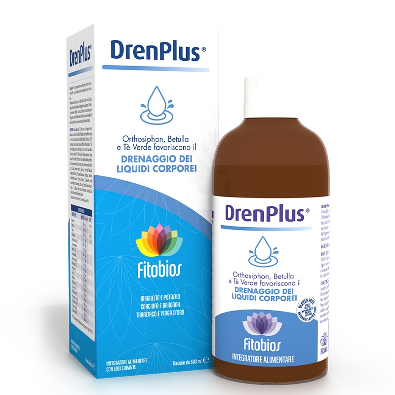 FITOBIOS DrenPlus Dren Plus (for draining excess fluids) x 500 ml