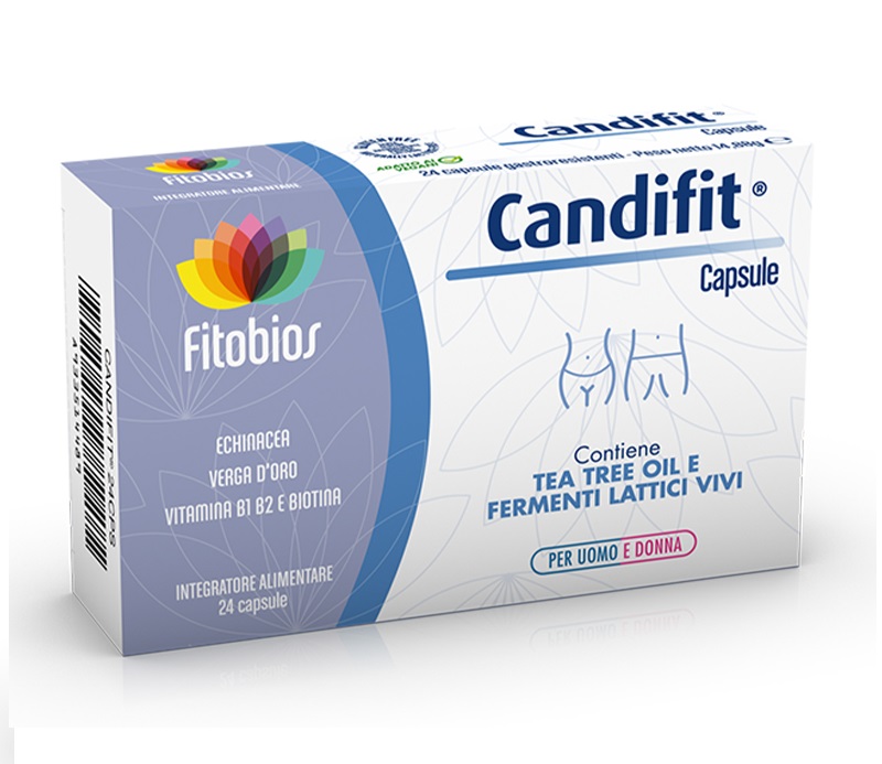 FITOBIOS CANDIFIT Candifit (for balanced intestinal and vaginal microflora) x 24 caps