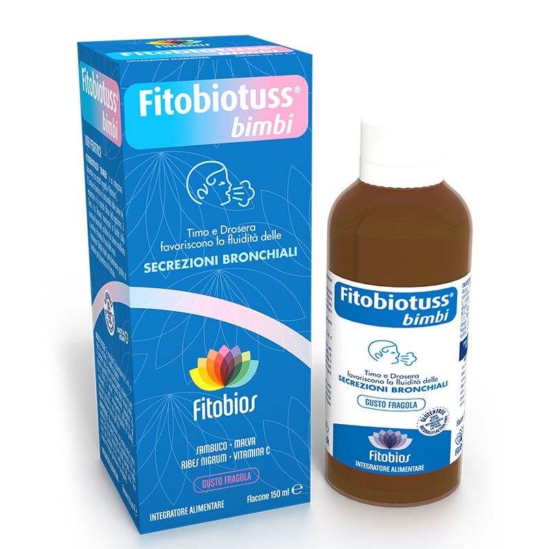 FITOBIOS FITOBIOTUSS BIMBI Fitobiotus (cough syrup for children with thyme, mallow and elderberry) x 150 ml