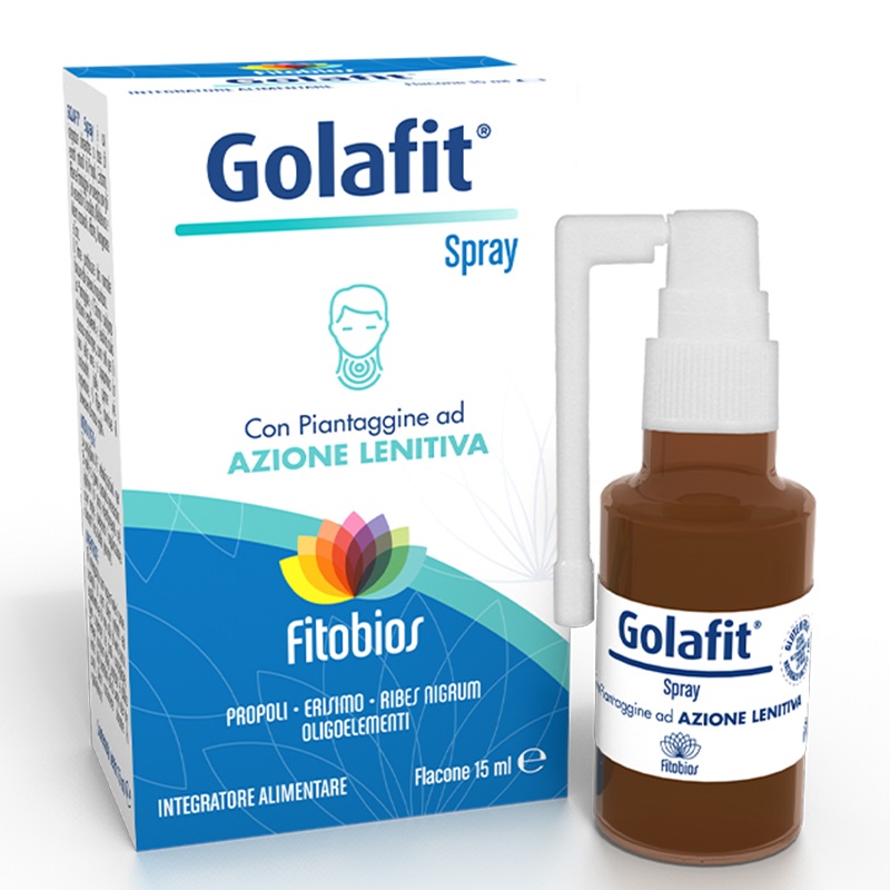 FITOBIOS GOLAFIT Golafit (throat spray with plantain, propolis and essential oils) x 15 ml