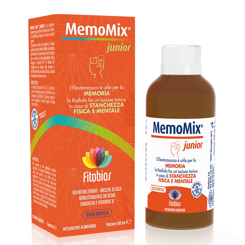 FITOBIOS MEMO MIX JUNIOR Memo Mix (with phosphatidyl serine) syrup x 100 ml