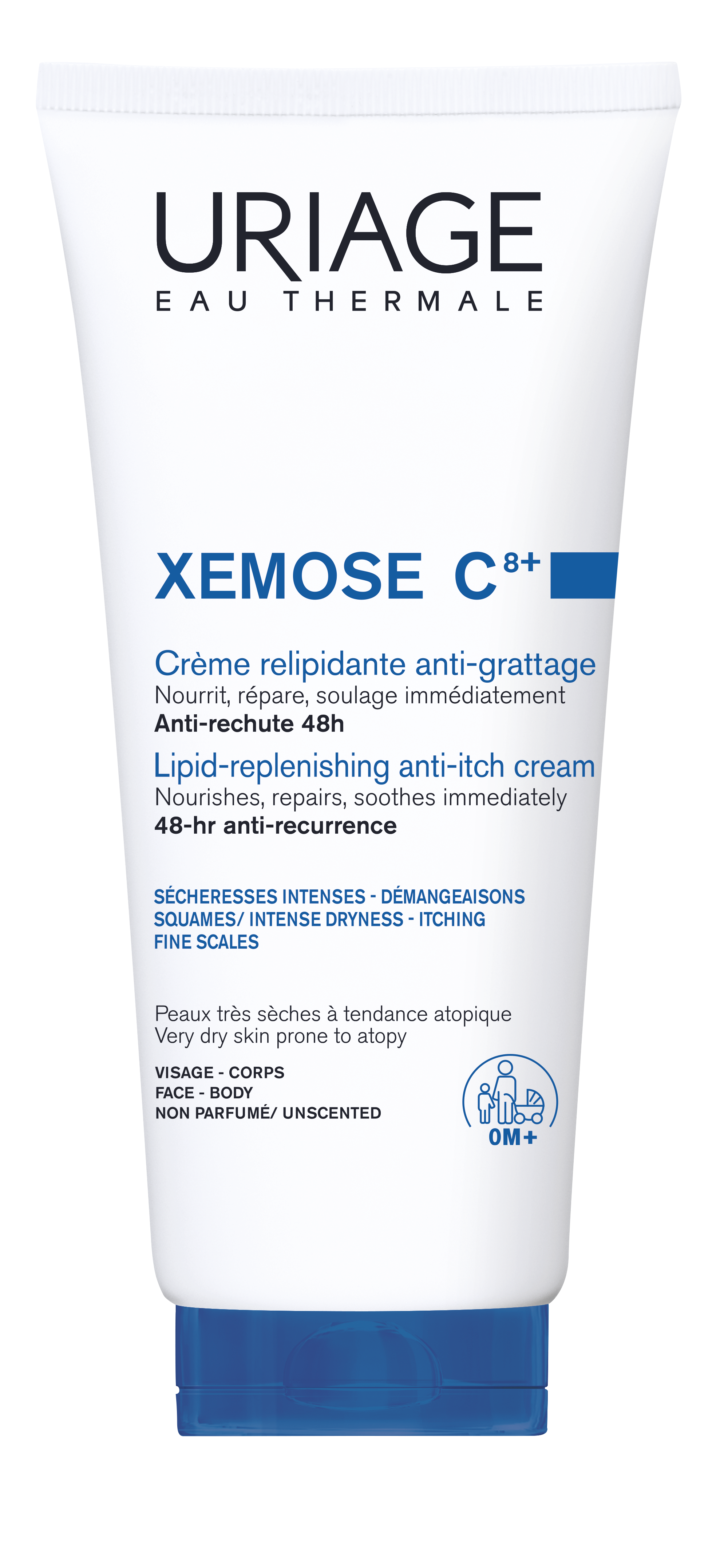 URIAGE XEMOSE C8+ Lipid-restoring cream 200ml