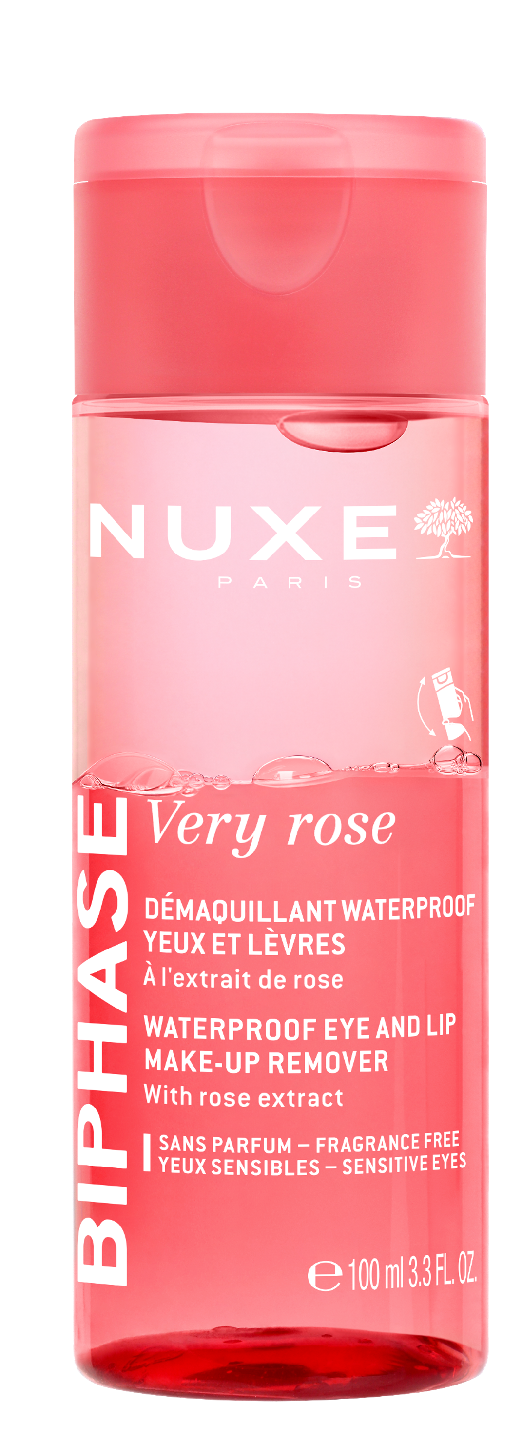 NUXE VERY ROSE two-phase eye make-up remover 100ml
