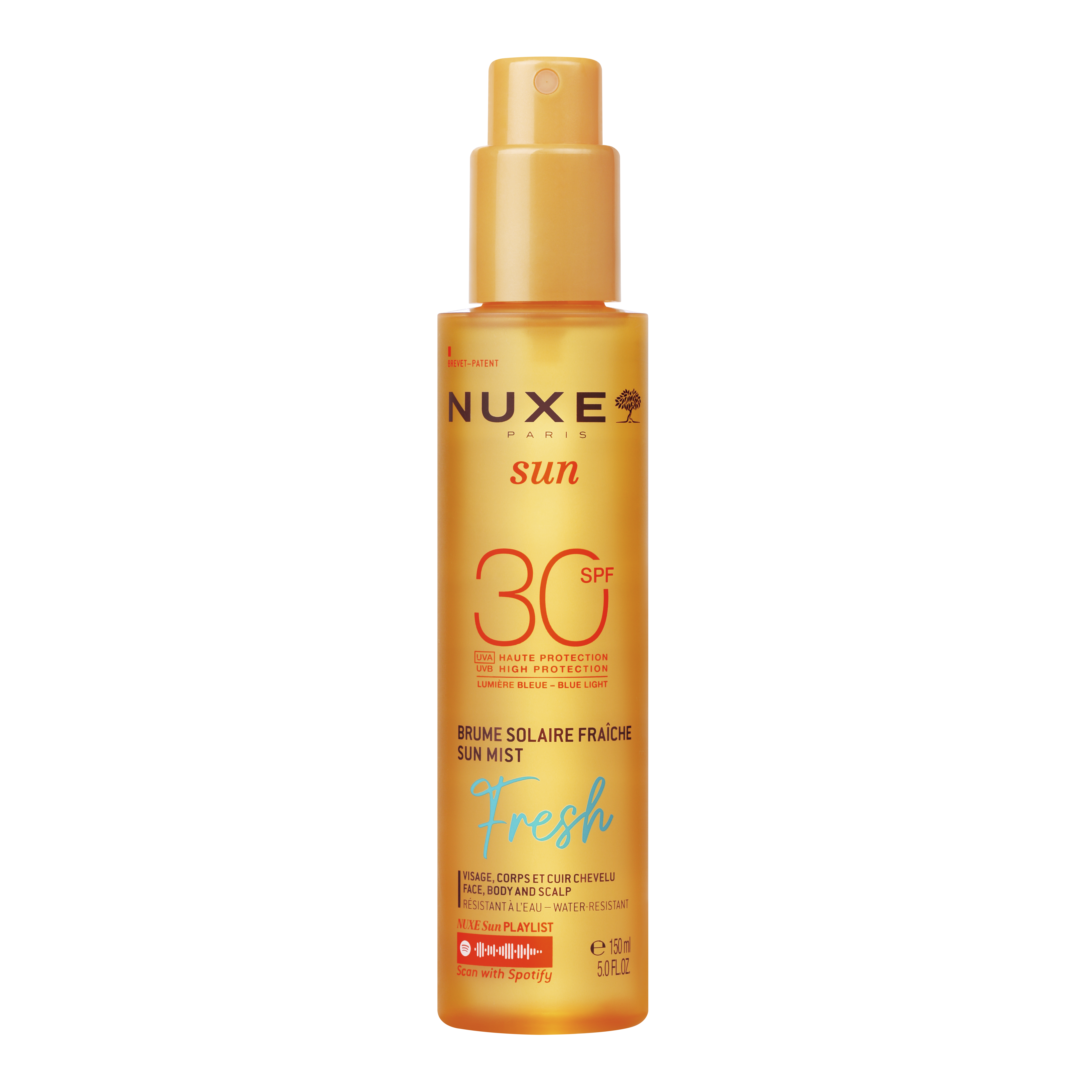NUXE SUN MIST FRESH слънзезащитна вода SPF30 150ml