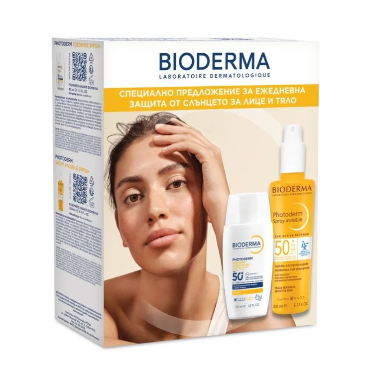 BIODERMA PROMO PHOTODERM XDEFENCE SPF50+ PHOTODERM SPF50+ слънцезащитен спрей 200ml