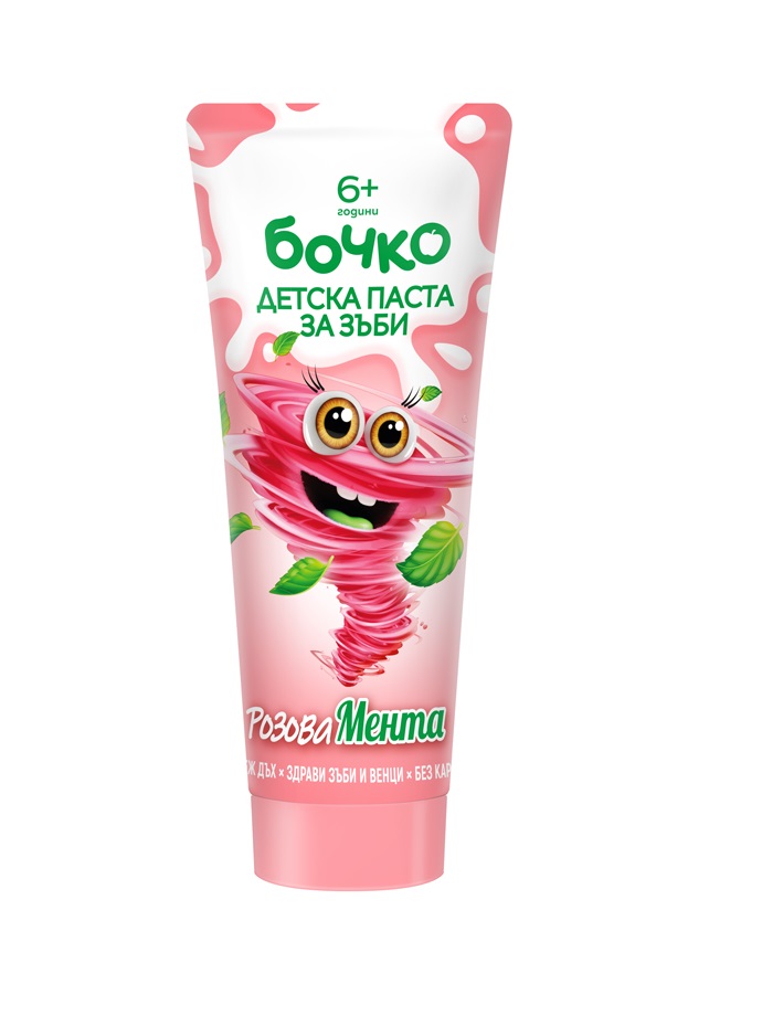 BOCHKO Children's toothpaste 6+ pink mint 75ml