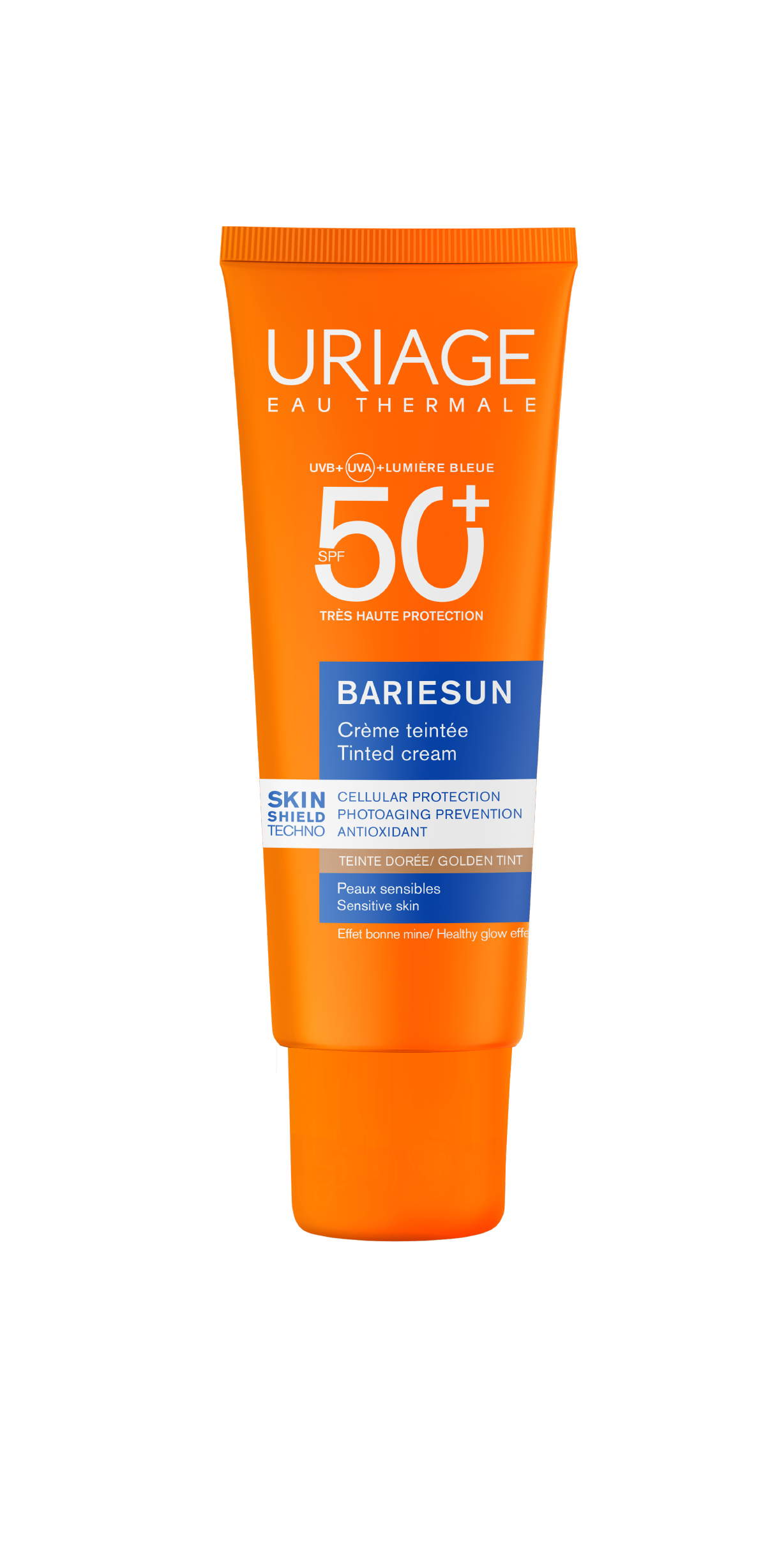 URIAGE BARIESUN SKIN SHIELD тонирана защита за лице SPF50+ тъмен 50ml