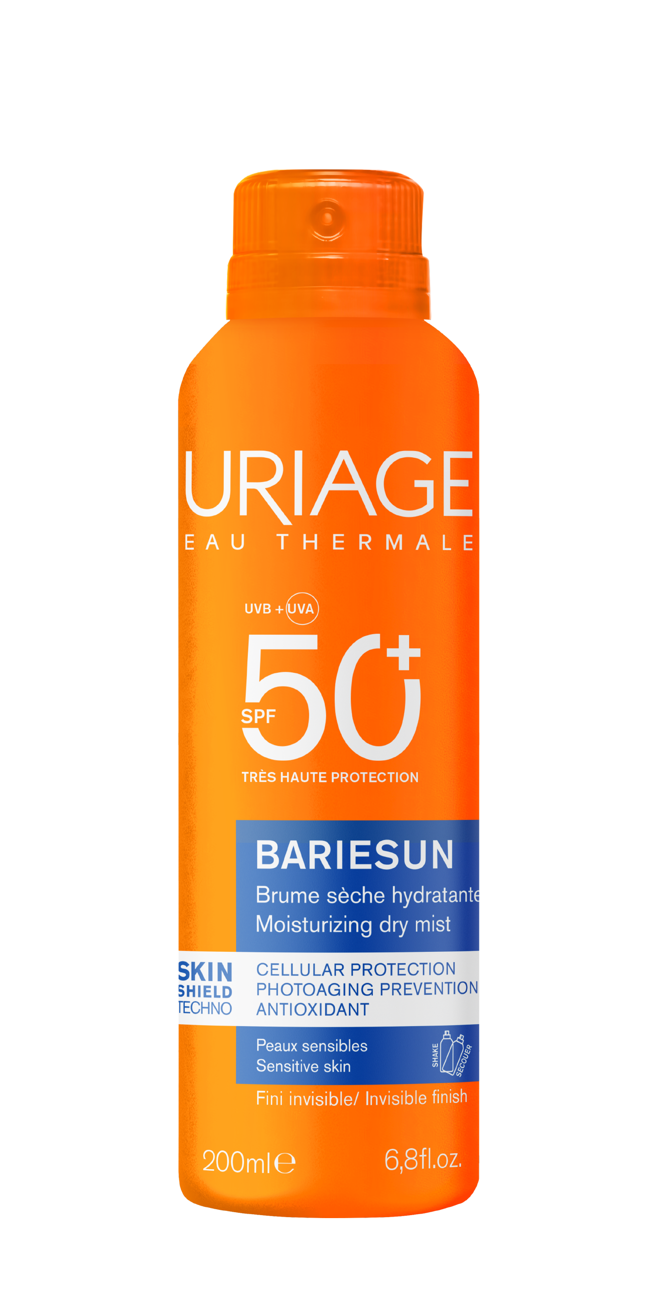 URIAGE BARIESUN SKIN SHIELD aerosol high protection SPF50+ 200ml