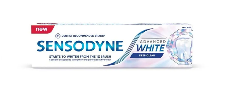 SENSODYNE ADVANCED WHITE DEEP CLEAN паста за зъби 75ml