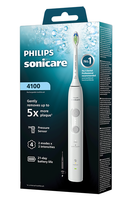 PHILIPS Sonicare електрическа звукова четка бяла HX4041/41