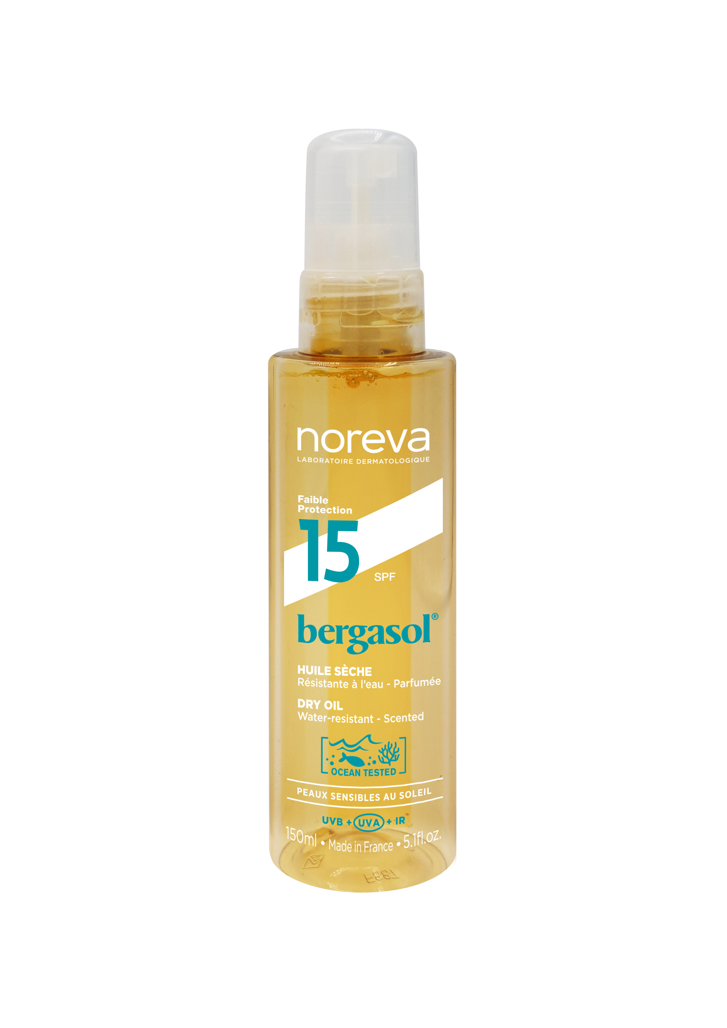 NOREVA BERGASOL SUN DRY OIL SPF15 sunscreen dry oil 150ml/P01858