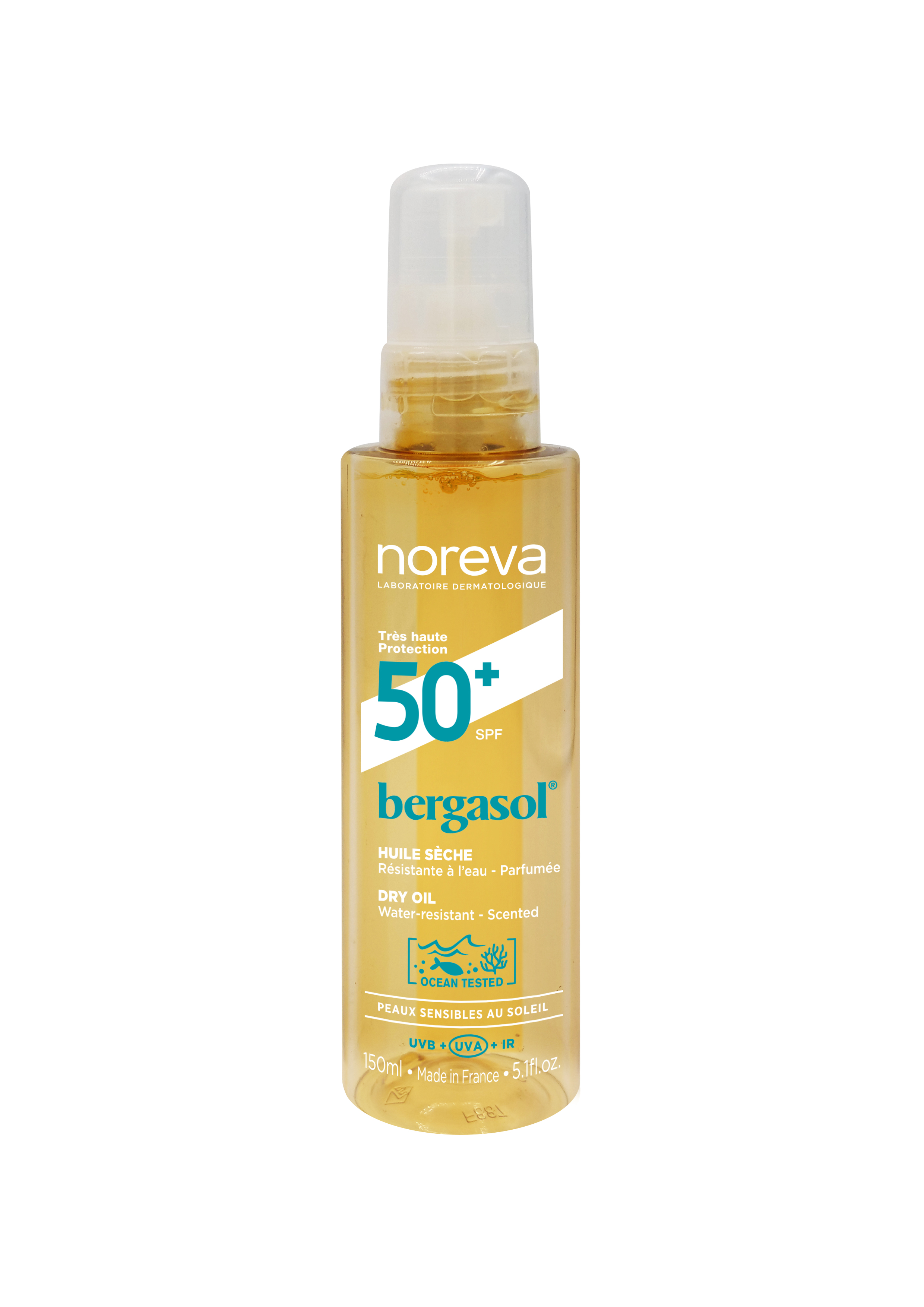 NOREVA BERGASOL SUN DRY OIL SPF50+ sunscreen dry oil 150ml/P01859