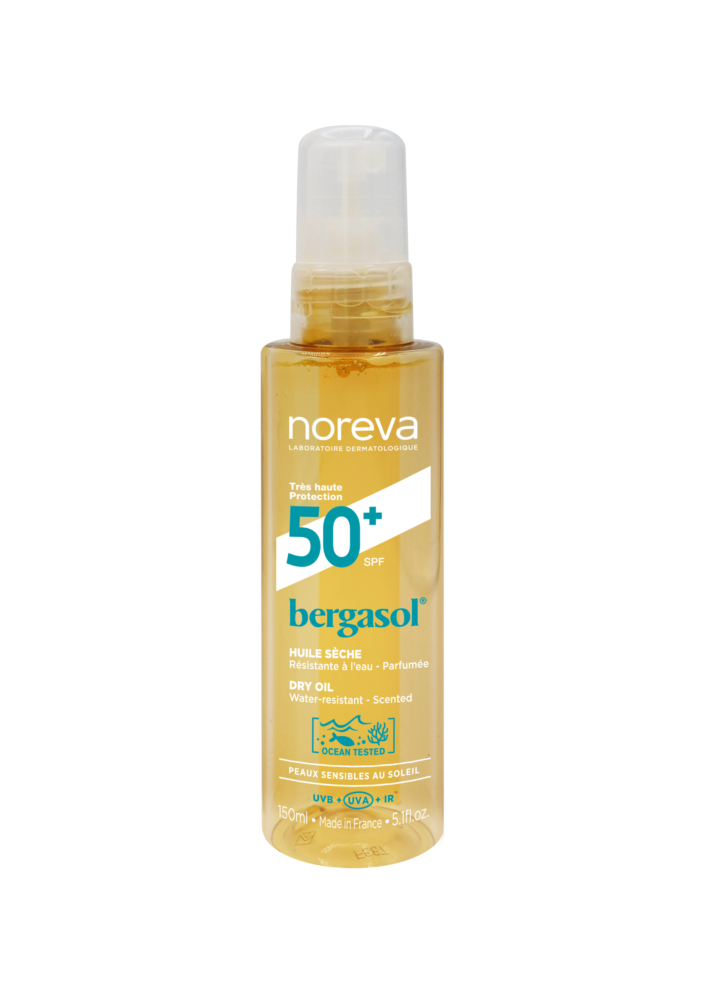 NOREVA BERGASOL SUN DRY OIL SPF50+ слънцезащитно сухо олио 150ml/P01859