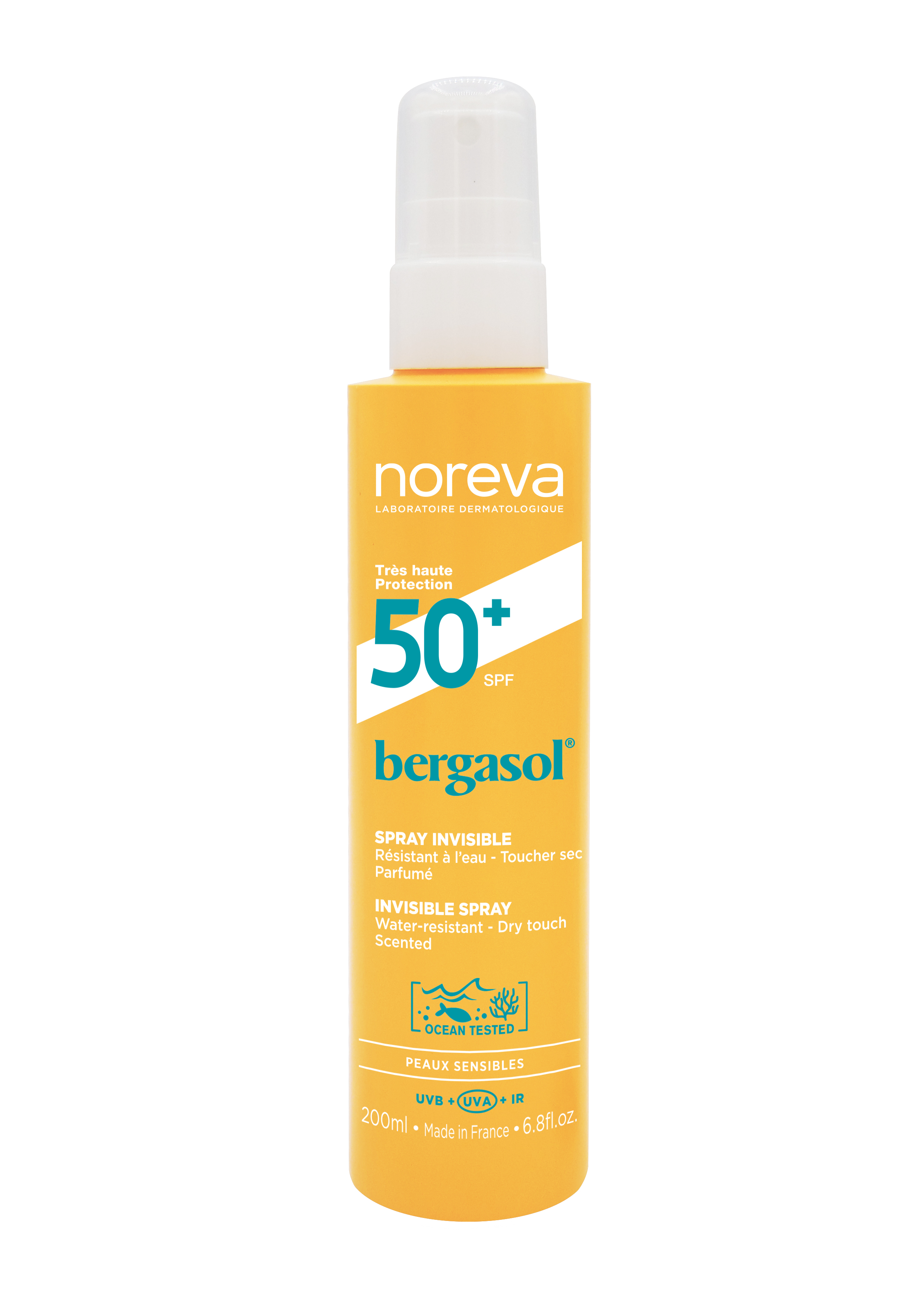 NOREVA BERGASOL SUN INVISIBLE SPRAY SPF50+ sunscreen spray 200ml/P01899