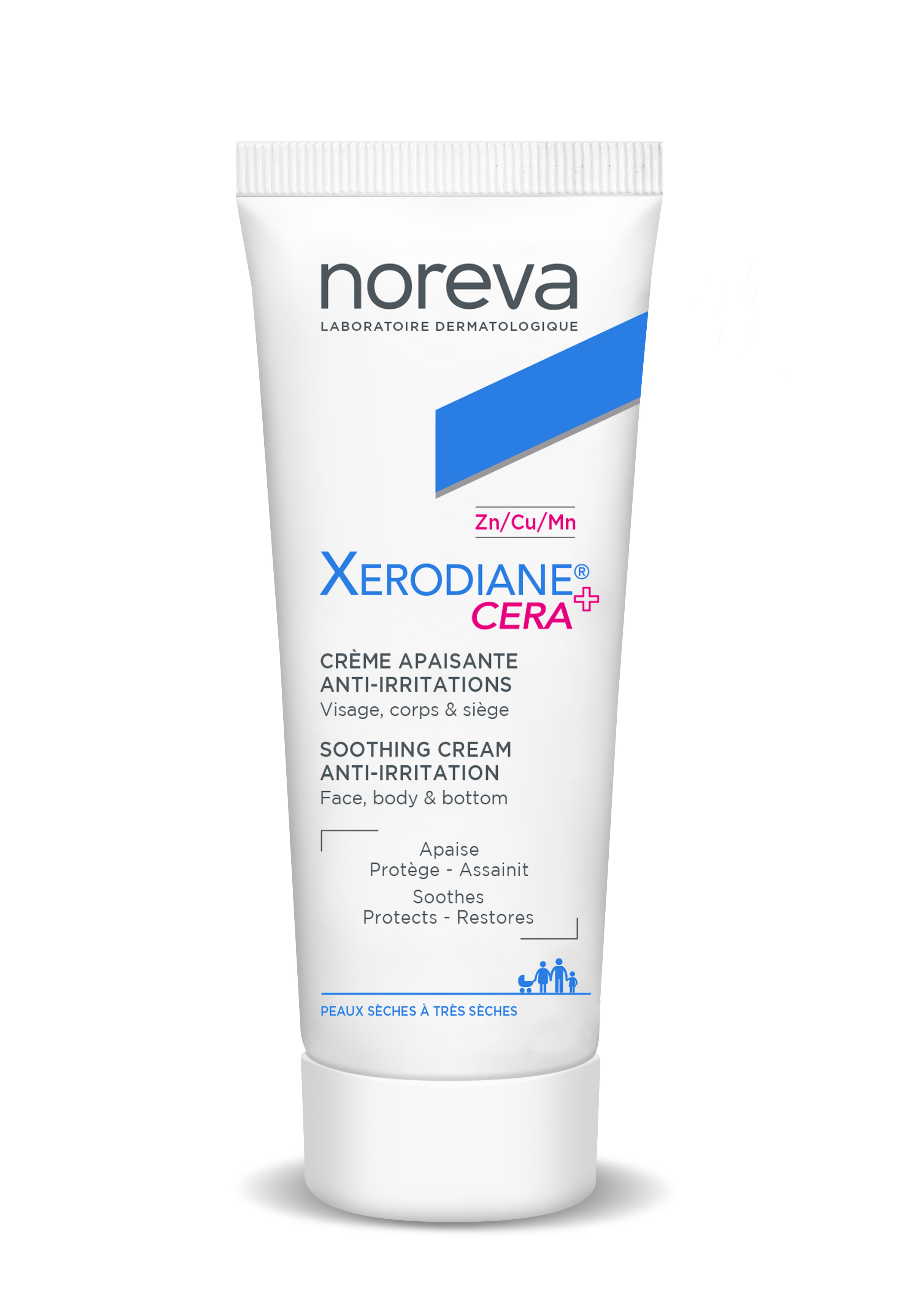 NOREVA XERODIANE CERA AP+ крем против раздразнение за много суха и атопична кожа 40ml/P01983