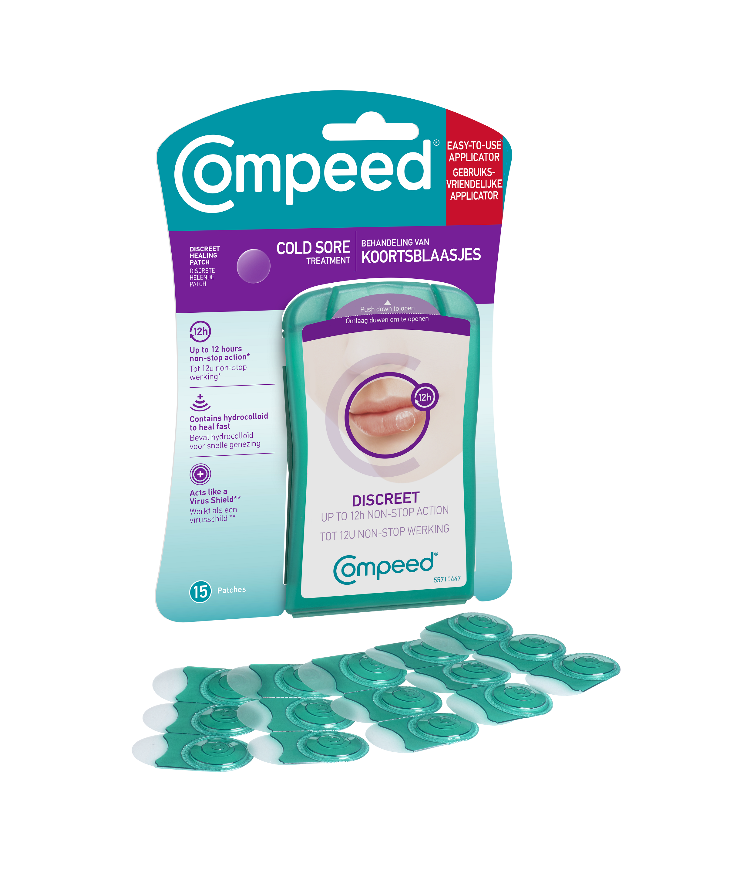 COMPEED herpes patches x 15
