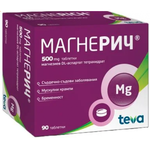 MAGNERICH 500mg x 90 tabl