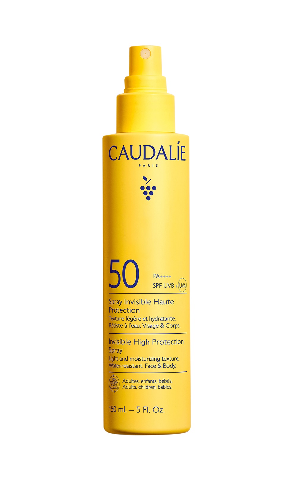 CAUDALIE VINOSUN Invisible Spray with High Protection SPF50 150ml new