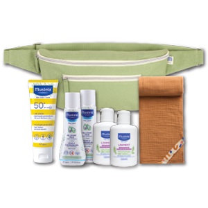 MUSTELA PROMO SUN SPF50+ лосион 40ml + 4 бр. мини продукти + чанта + кърпа