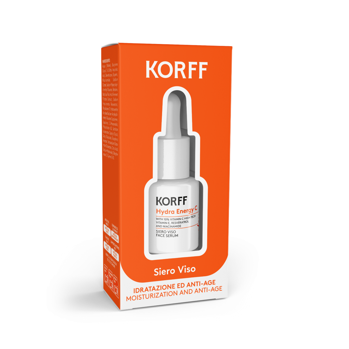 KORFF ONE SHOT HYDRA ENERGY C FACE SERUM 10ML /01670-