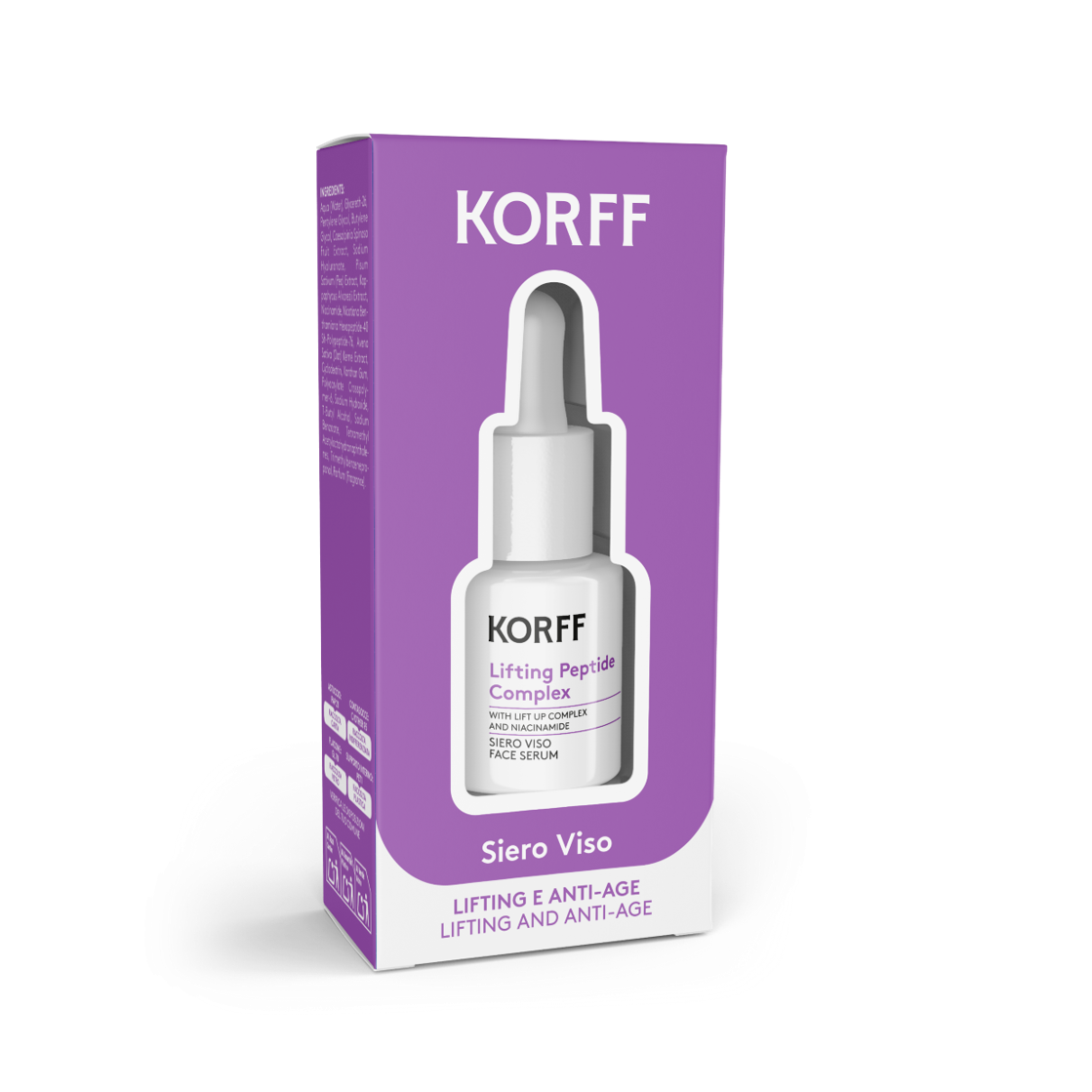 KORFF ONE SHOT  LIFTING PEPTIDE COMPLEX FACE SERUM 10ML /01500-