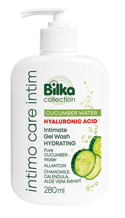 BILKA Intimo Care хидратиращ интимен гел Cucumber 280ml