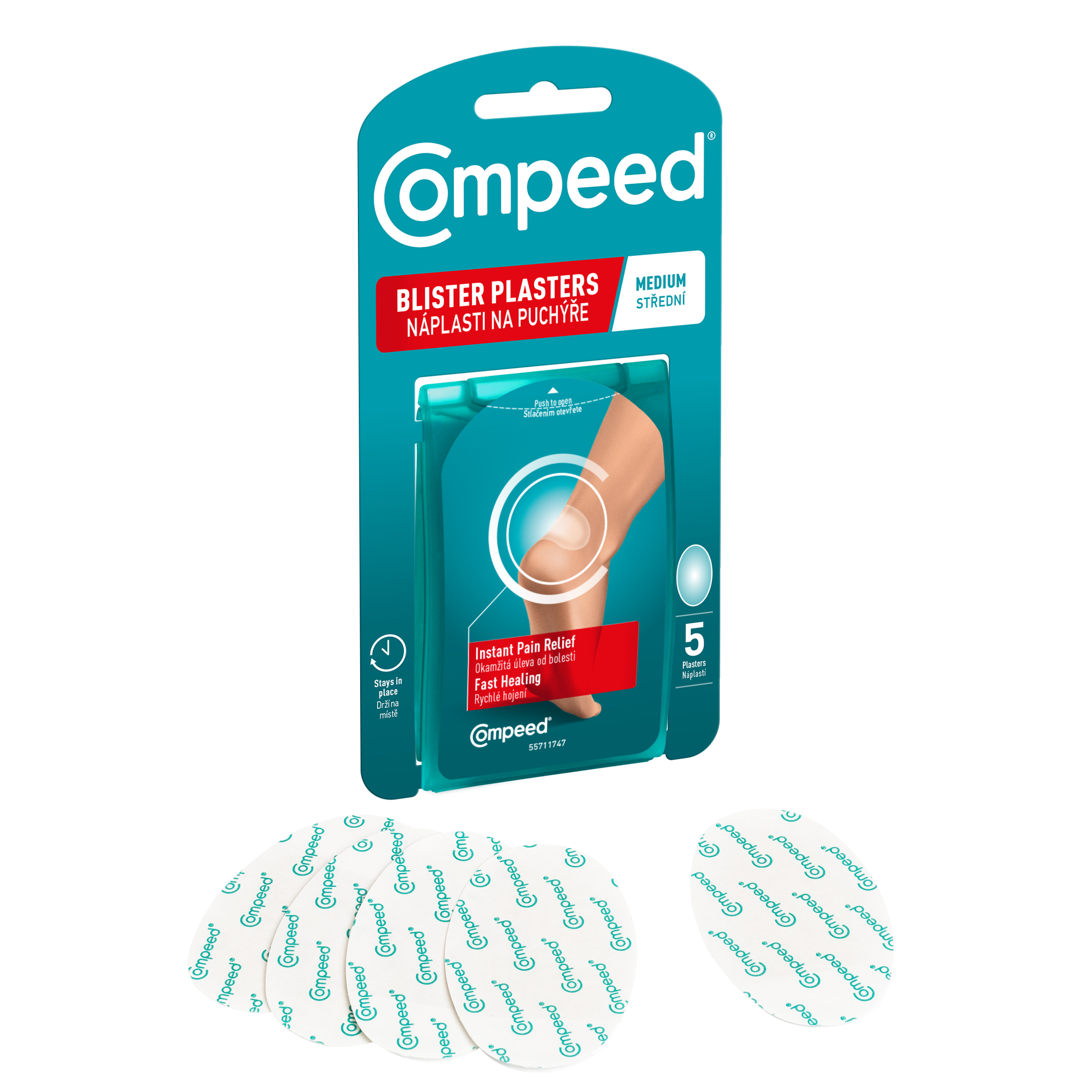 COMPEED blister patches medium size x 5