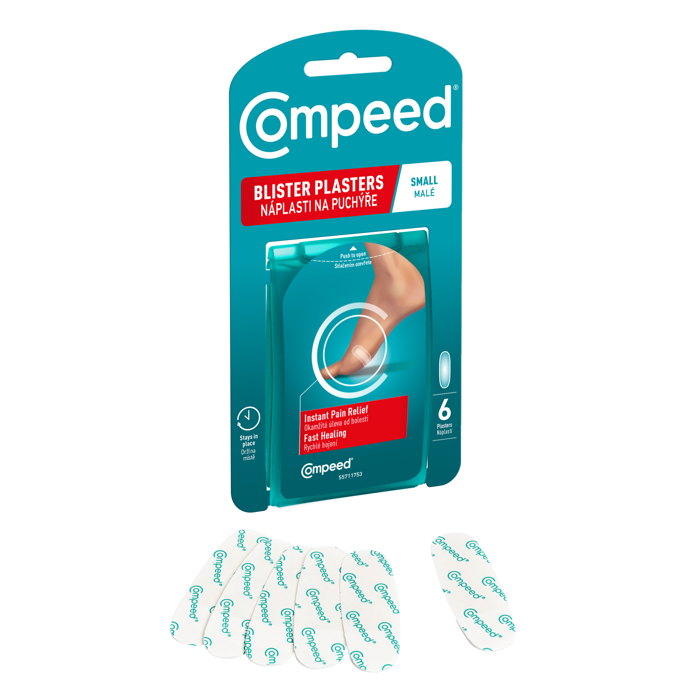 COMPEED blister patches small size x 6