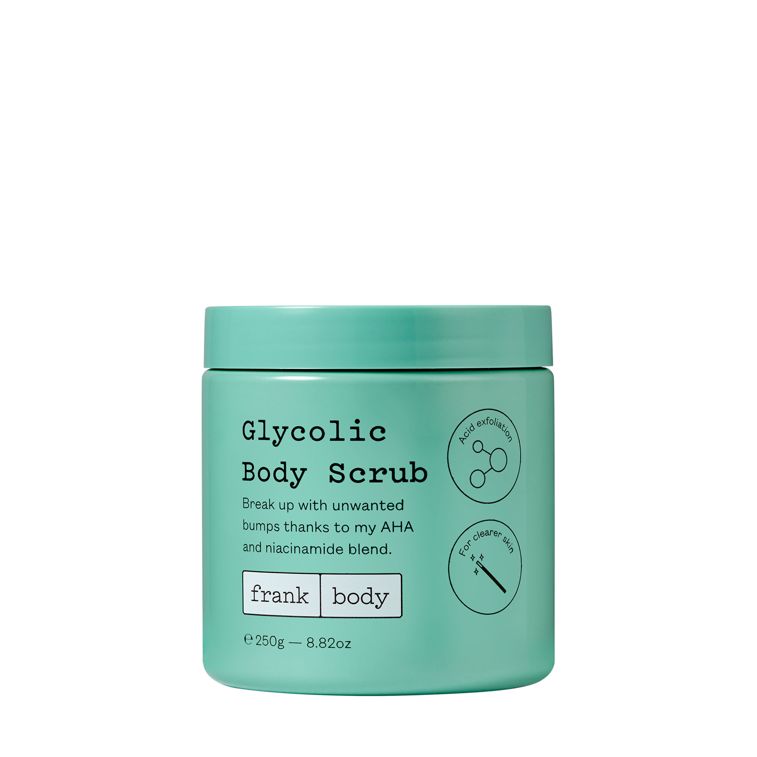 FRANK BODY Скраб за тяло ГЛИКОЛОВ 250g