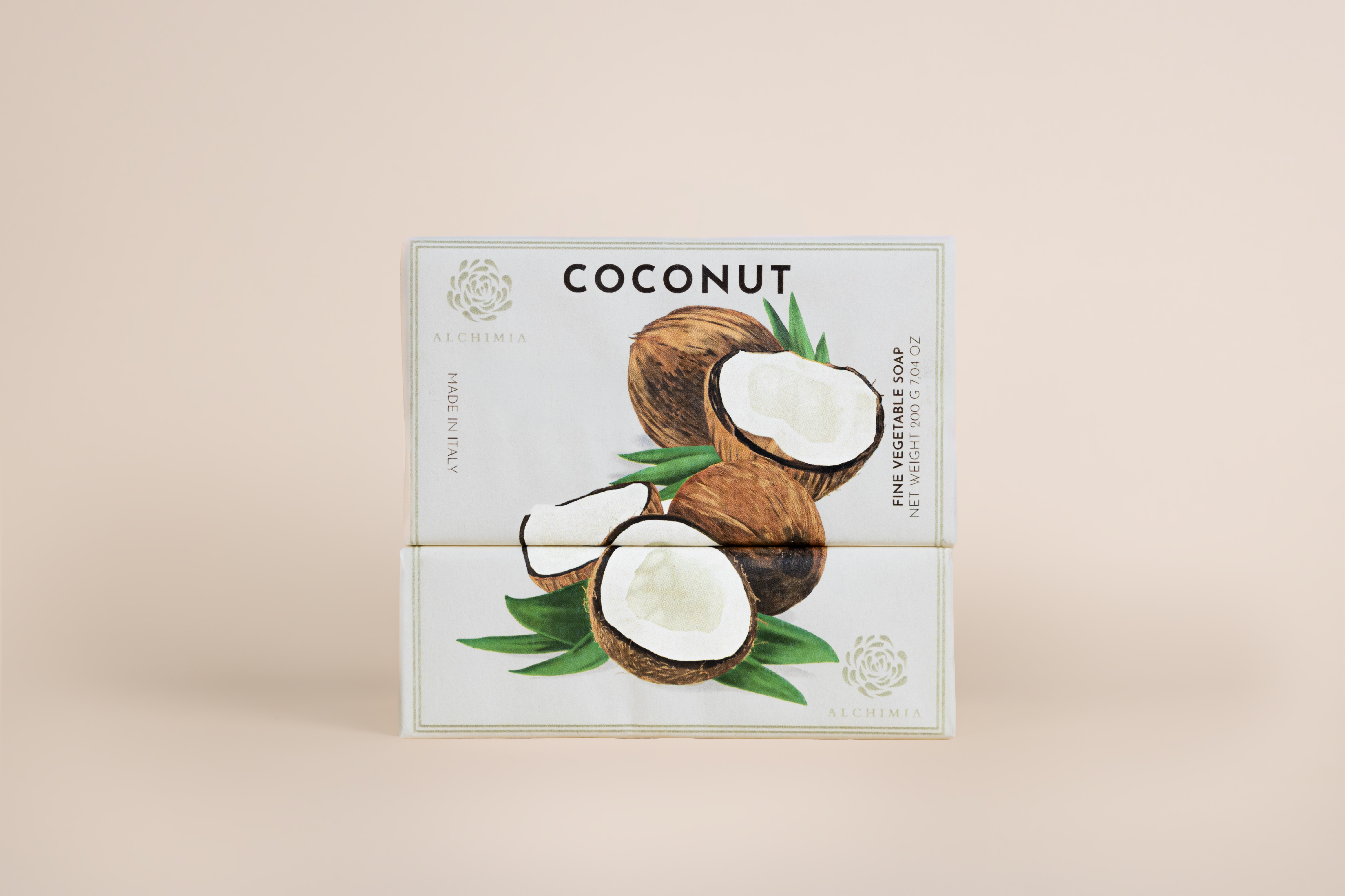 ALCHEMIA VEGETAL SOLID SOAP КОКОС 200 gr