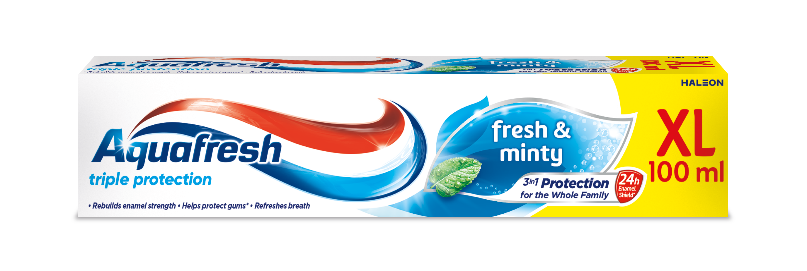 AQUAFRESH TRIPLE PROTECTION FRESH & MINTY blue 100ml