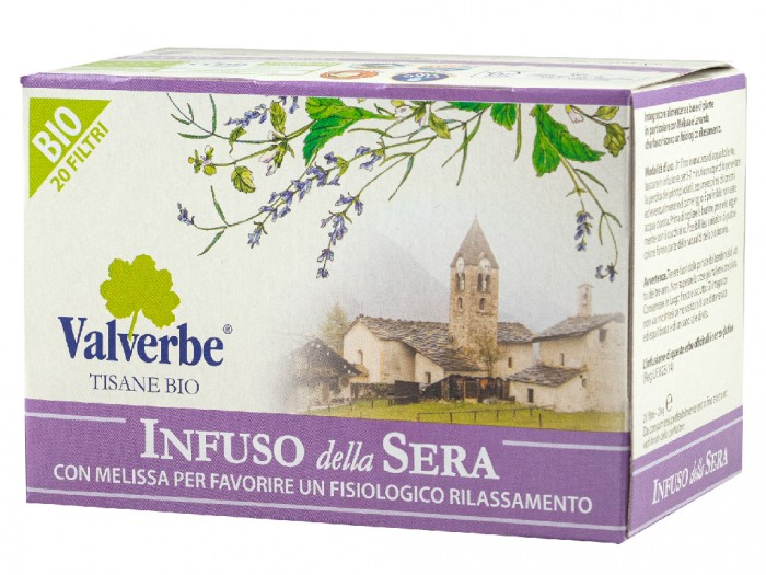 VALVERBE TEA Вечерен чай с маточина и лавандула БИО, филтър х 20