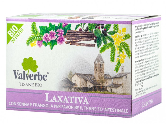 VALVERBE TEA Слабителен чай със сена и зърнастец БИО, филтър х  20