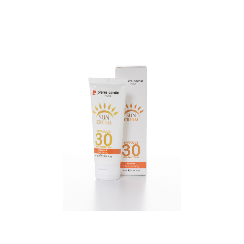 PIERRE CARDIN Слънцезащитен крем лице и тяло 30 SPF 75 ml