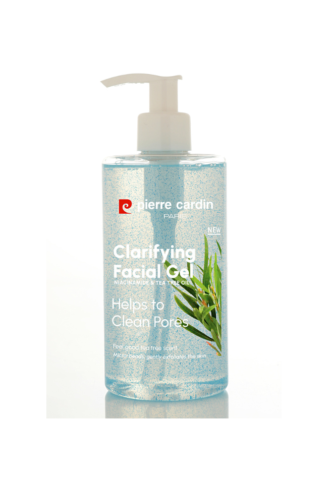 PIERRE CARDIN Facial Wash Gel NIACINAMIDE AND TEA TREE OIL-BRIGHTENING 350 ml