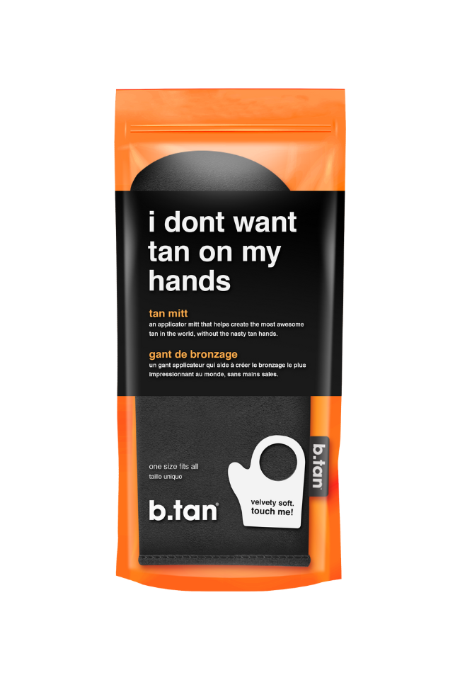 B.TAN Ръкавица за автобронзант I don't want tan on my hands /ЧЕРНА-МУС/