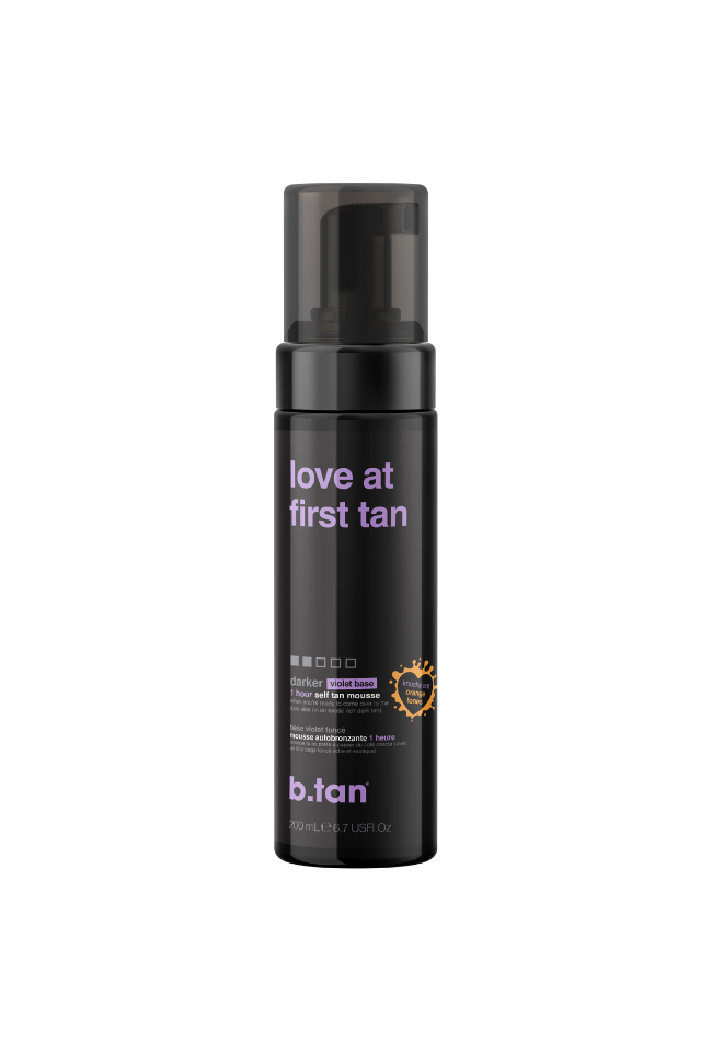 B.TAN STM Мус автобронзант love at first tan ПО-ТЪМЕН 200 ml