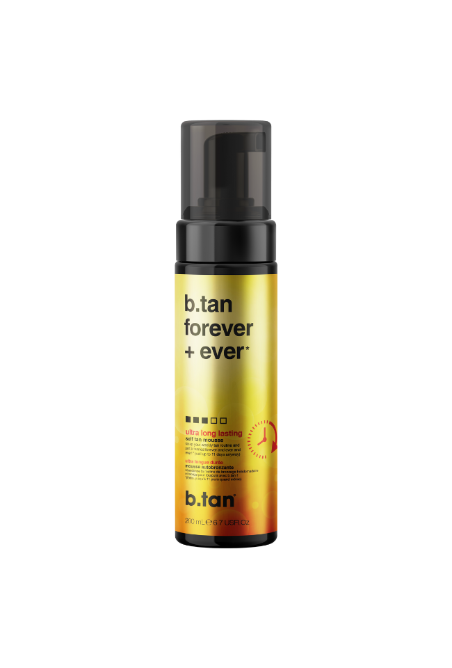 B.TAN STM Мус автобронзант 11 ДНИ forever & ever НАЙ-ТЪМЕН 200 ml