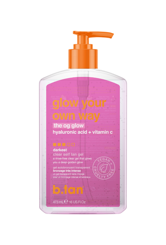 B.TAN GLOW Гел автобронзант the og glow НАЙ-ТЪМЕН 473 ml