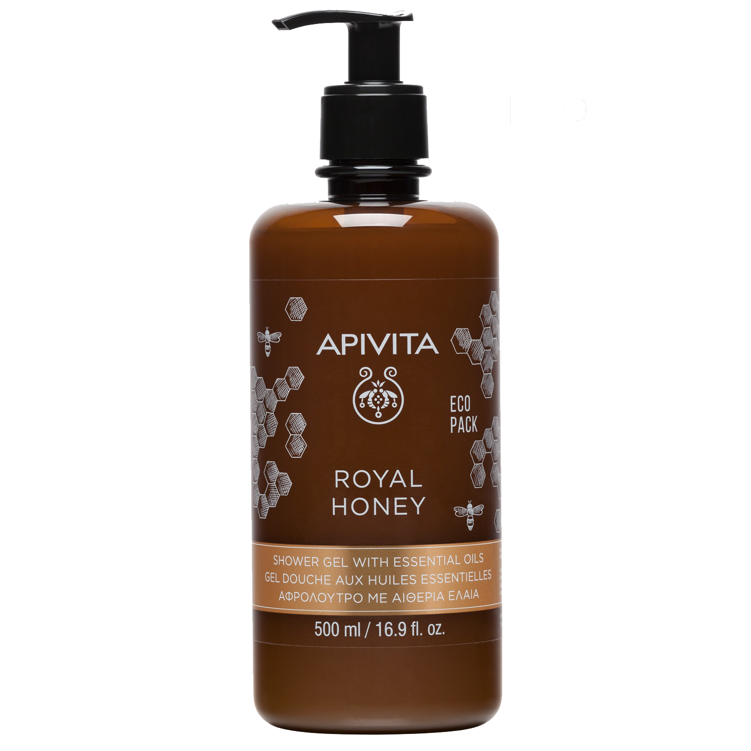 APIVITA ROYAL HONEY hydrating and relaxing shower gel with honey 500ml