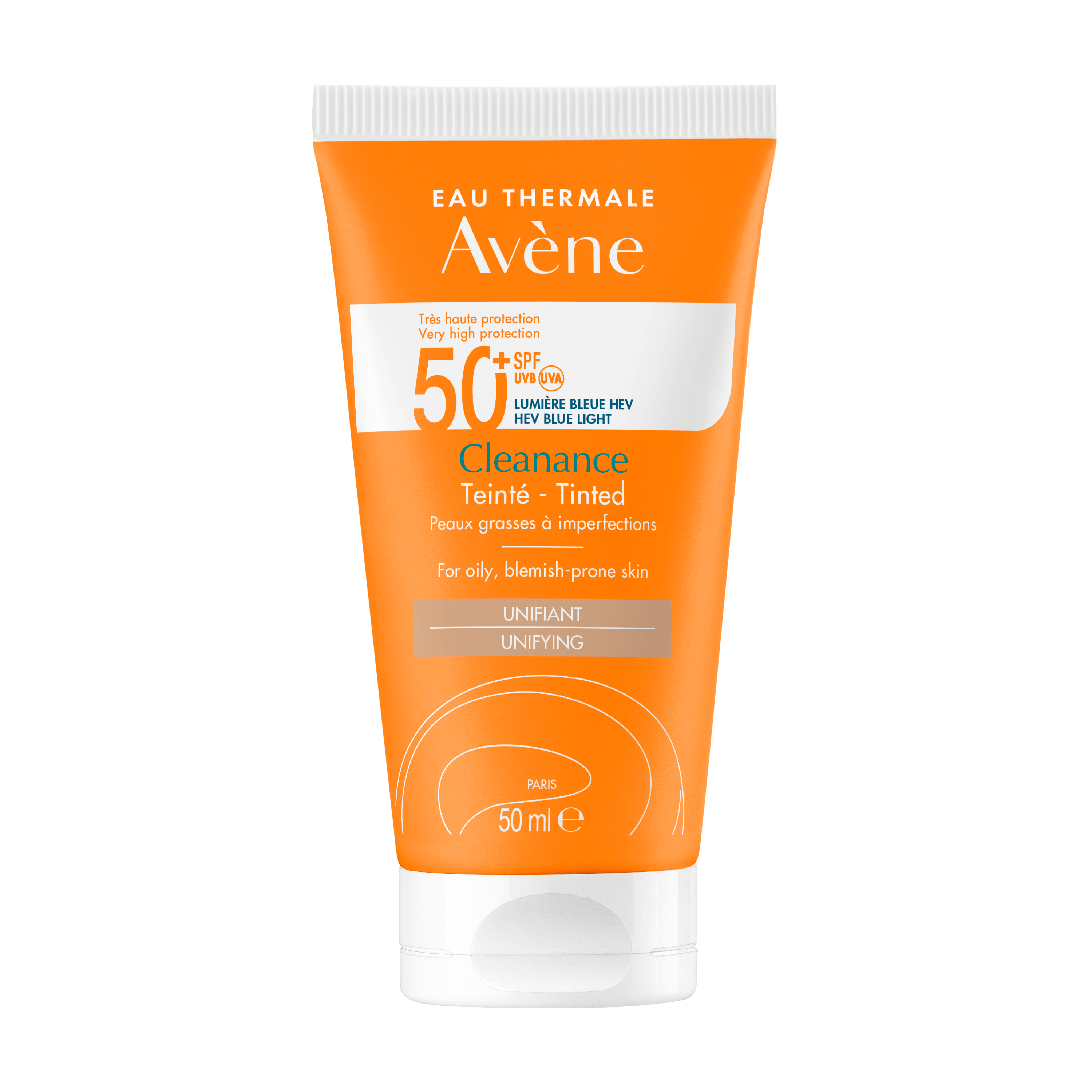 AVENE SUN CLEANANCE SPF50+ тониран крем 50ml