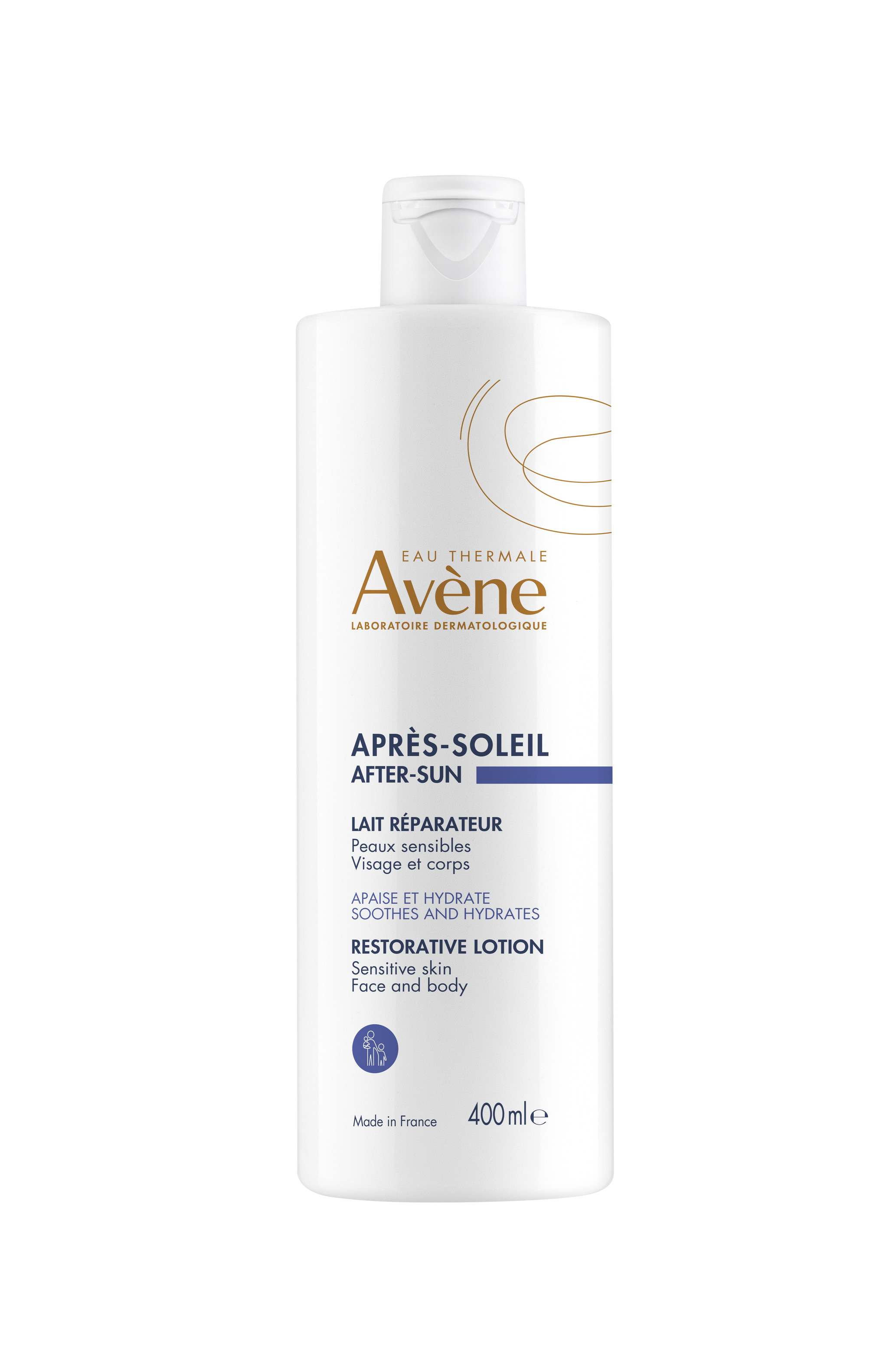 AVENE SUN AFTER SUN възстановяващ лосион за след слънце 400ml на цената на 200ml new